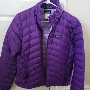 Purple women's M Patagonia Mano puff jacket